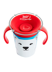 Munchkin Polar Bear Miracle 360 Degree Wildlove Trainer Cup, 6oz, Multicolour